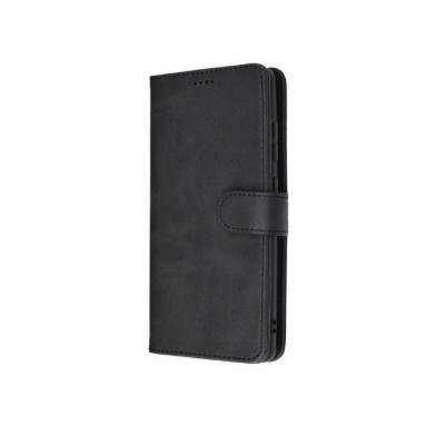 Husa Tip Flip Cover Tech Wallet 2 Compatibila Cu iPhone 13 mini, Piele Ecologica Negru